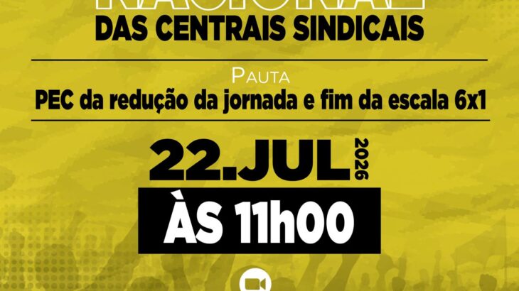 Centrais ampliam mobilização pela redução da jornada