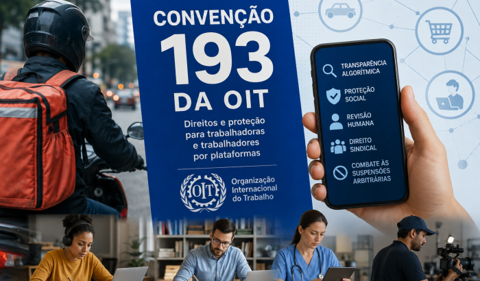 Convenção 193 da OIT abre caminho para regulamentação do trabalho por plataformas