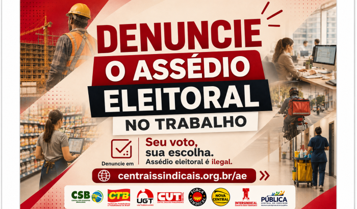 CUT e outras centrais criam ferramenta para denunciar assédio eleitoral no trabalho