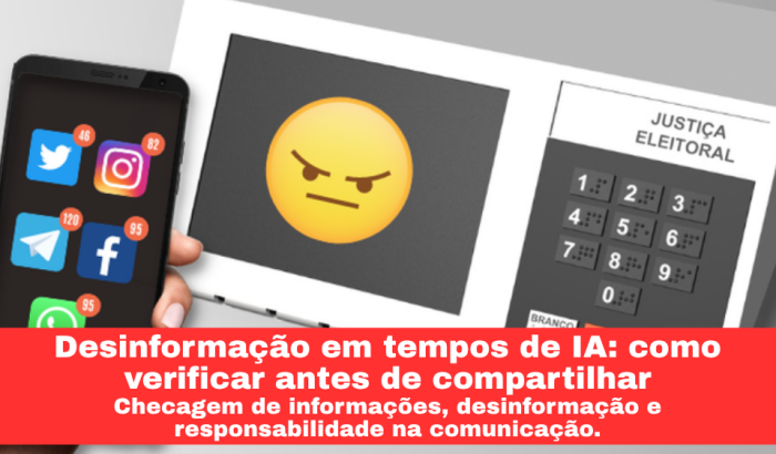 Desinformação em tempos de IA: como verificar antes de compartilhar