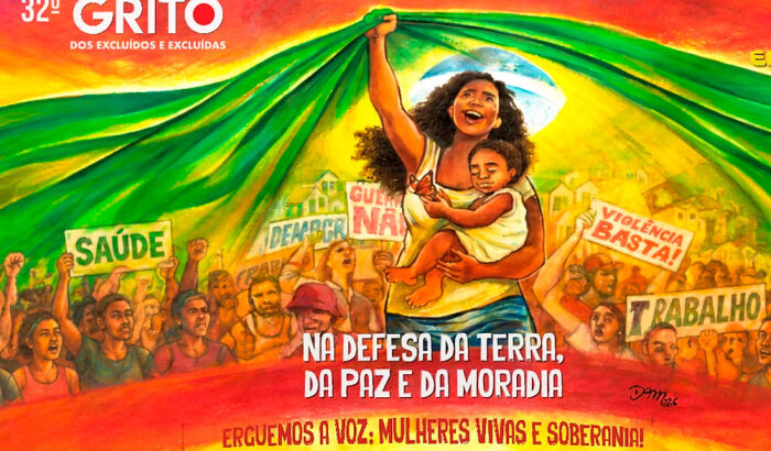 Grito dos Excluídos 2026 leva às ruas luta por terra, paz, moradia e soberania