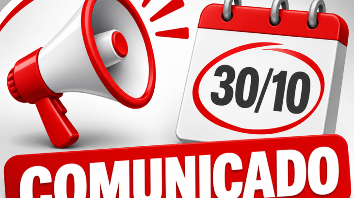 SINDPD-CE comunica suspensão do expediente nesta sexta-feira (30/10)